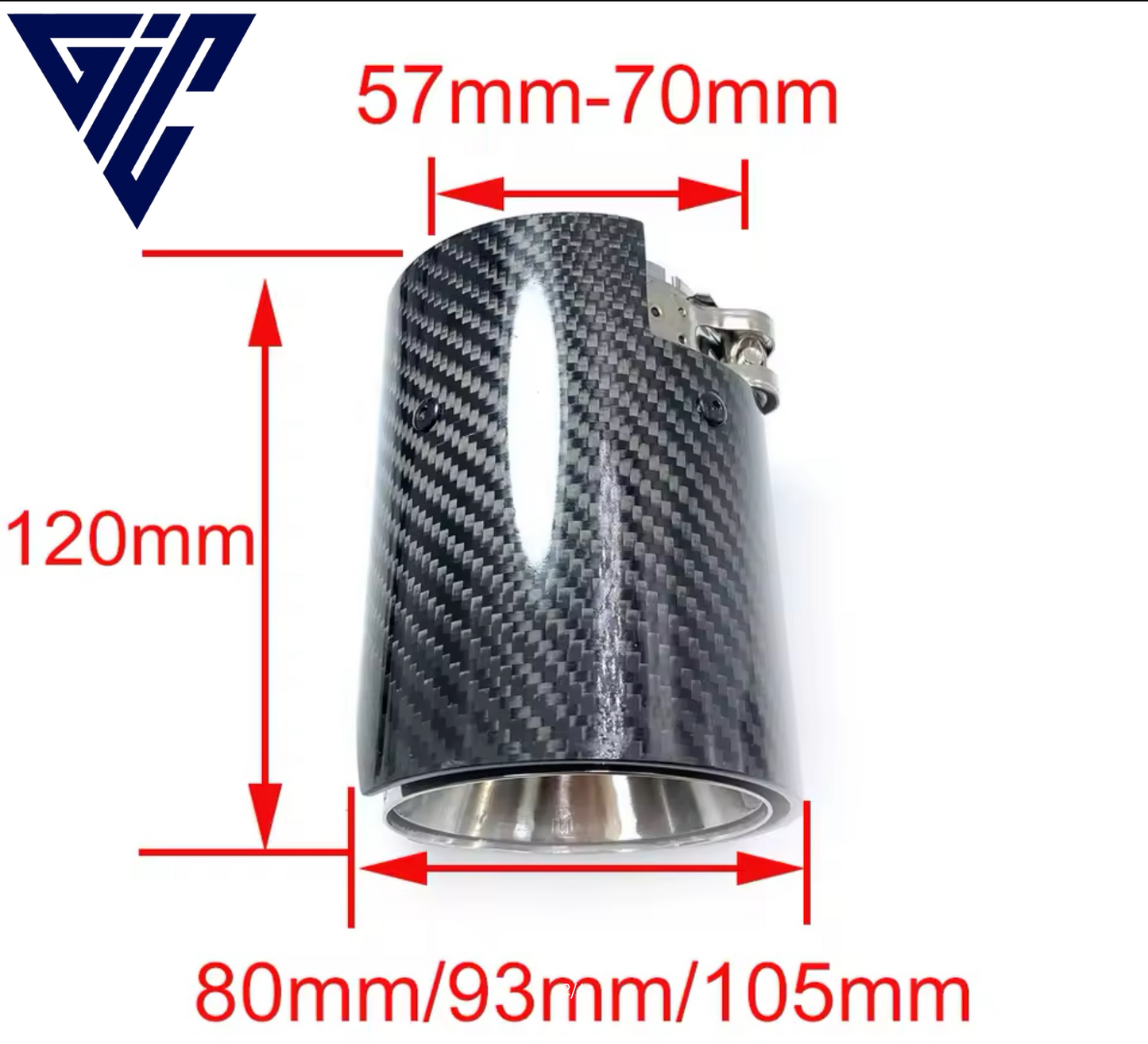 Carbon & Edelstahl – BMW Auspuffblende