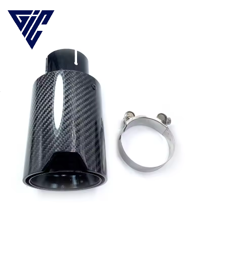 M-Performance Endrohrblende – Carbon-Optik Glänzend Schwarz