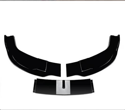 Frontschürzen-Spoilerlippe für BMW E60/E61 M-Paket – Schwarz