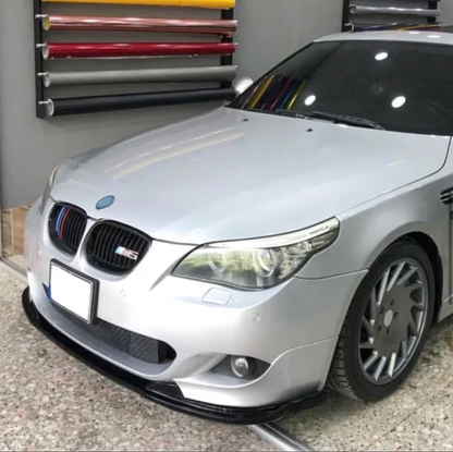 Frontschürzen-Spoilerlippe für BMW E60/E61 M-Paket – Schwarz
